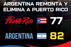 波多黎各末节被逆转11分 老六加时重伤 阿根廷杀入美洲杯半决赛